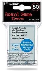 Ultra Pro Board Game Sleeves 41x63 mm - Mini American Sleeve (50 Sleeves)