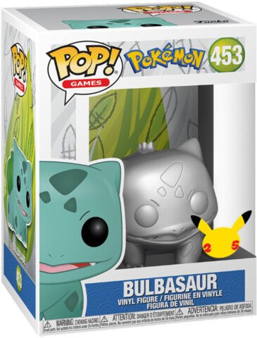 POP POKEMON BULBASAUR SILVER