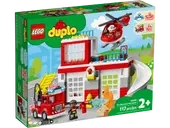 DUPLO Fire Station & Helicopter