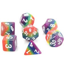 DICE 7 LAYER RAINBOW
