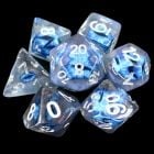 DICE 7 DEMON EYE BLUE