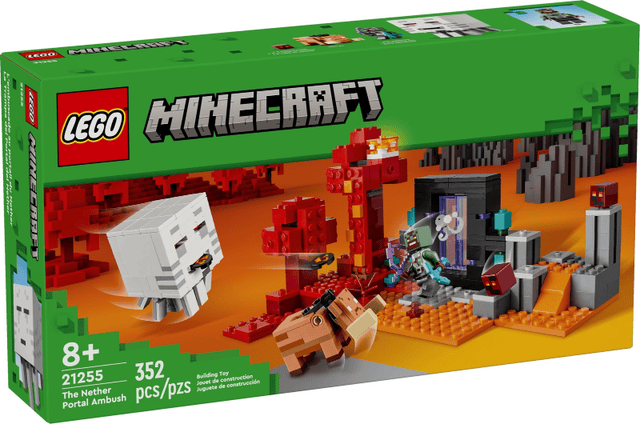 LEGO Minecraft The Nether Portal Ambush #21255