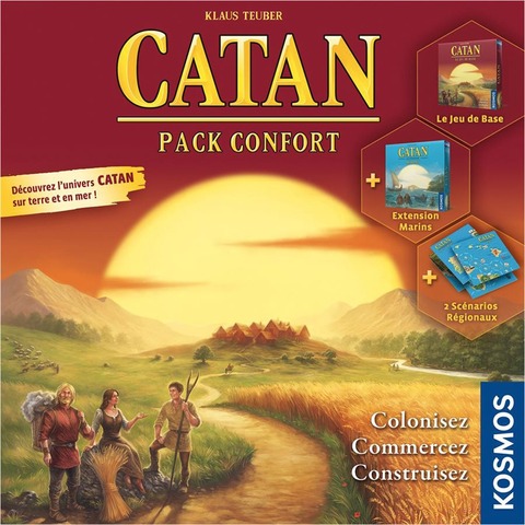 CATAN COMFORT PACK FR