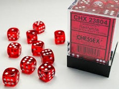 D6 X 36 CLEAR RED