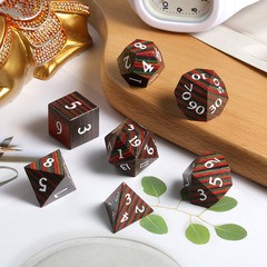DICE 7 WOOD RAINBOW/WHITE