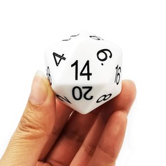 D20 SILICONE JUMBO WHITE