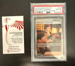 Giovanni's Charisma - 204/165 - Special Illustration Rare (PSA 10)