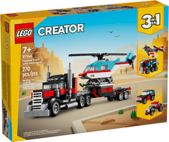 LEGO Creator Flatbed Truck with Helicopter #31146