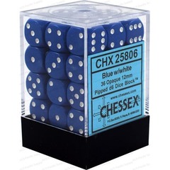 D6 X 36 OPAQUE BLUE