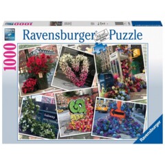 PUZZLE 1000 RAVENSBURGER NYC FLOWER FLASH
