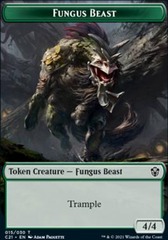 Fungus Beast 4/4 Trample Token (set aléatoire)