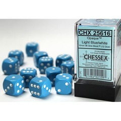 D6 X 12 OPAQUE LIGHT BLUE