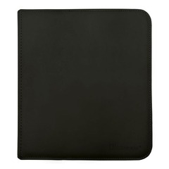 BINDER 12PKT ZIP PREMIUM BLACK
