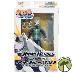 ANIME HEROES KAKASHI 4TH NINJA WAR