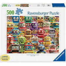 PUZZLE 500 RETRO ROBOTS