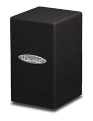 DECK BOX SATIN TOWER BLACK