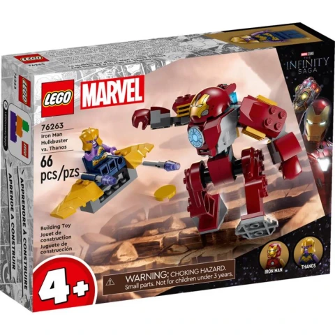 Super Heroes Iron Man Hulkbuster vs. Thanos