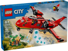 LEGO City  Fire Rescue Plane #60413