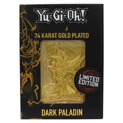 YGO 24K GOLD PLATE DARK PALADIN