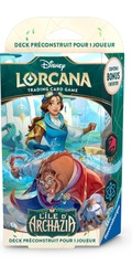 Disney Lorcana: Archazia's Island - Starter Deck (Ruby/Sapphire) (French)