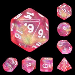 DICE 7 MAGMA GLITTER PINK