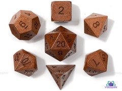 DICE 7 WOOD RED/BROWN1
