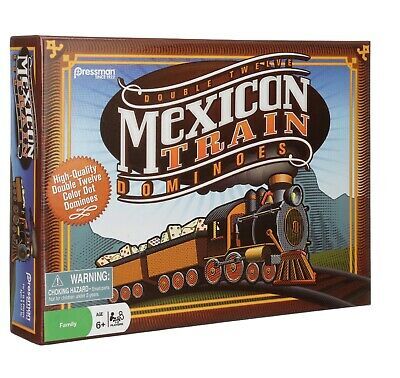 DOMINOES MEXICAN TRAIN PRESSMAN