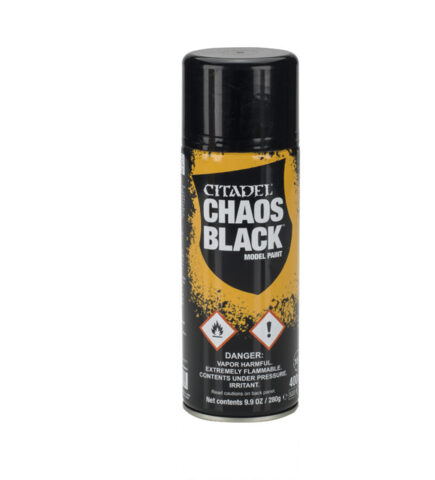 PAINT CHAOS BLACK SPRAY