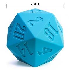 D20 55MM SILICONE BLUE