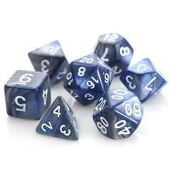 DICE 7 CIRCULAR BLUE