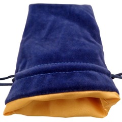 DICE BAG BLUE GOLD