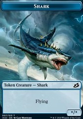 Shark Token X/X Flying (Set aléatoire)