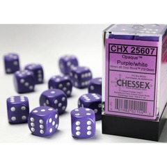 D6 X 12 OPAQUE PURPLE