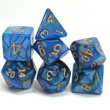 DICE 7 BLEND BLUE BLACK