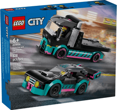 LEGO City  Race Car and Car Carrier Truck #60406