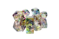 DICE 7 GLAZE RESIN PURPLE/BLUE
