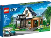 City  Family House and Electric Car