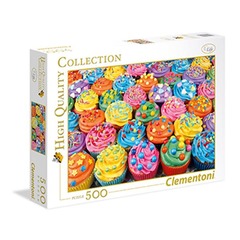 PUZZLE 500 COLORFUL CUPCAKES