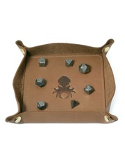 TRAY KRAKEN LEATHER BROWN