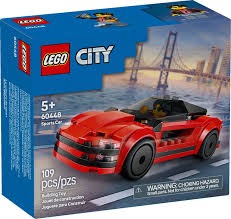 CITY RED SPORTS CAR