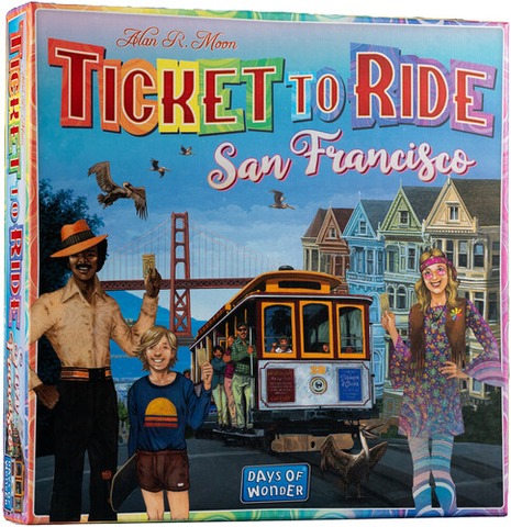 TICKET TO RIDE SAN FRANCISCO