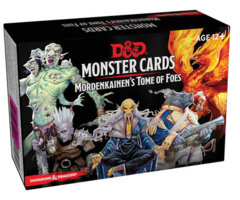 MONSTER CARDS MORDENKAINEN TOME OF FOES