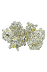 DICE 7 YELLOW FLOWER WHITE SKULL