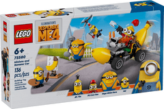 LEGO Despicable Me 4 Minions and Banana Car #75580