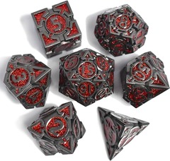 DICE 7 LOTUS METAL BLUE/RED