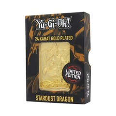 YGO 24K GOLD PLATE STARDUST DRAGON