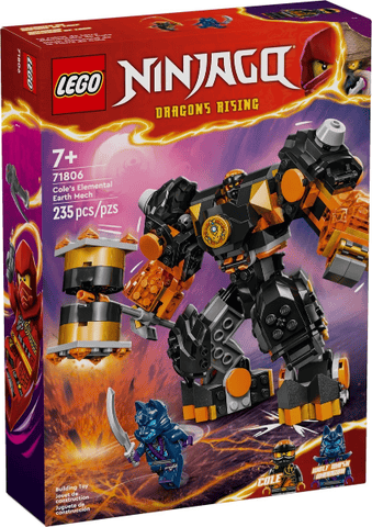 LEGO Ninjago Cole's Elemental Earth Mech #71806