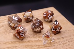 DICE 7 AGATE BROWN