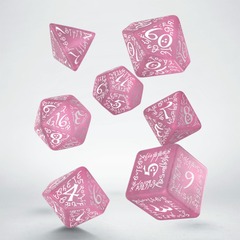 DICE 7 SHIMMER PINK/WHITE