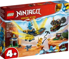 Ninjago Nya and Arin's Baby Dragon Battle